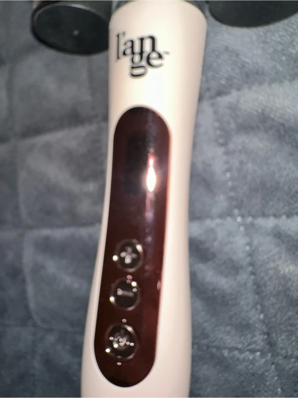 Lange Triple Barrel Waver Hair Curler in Pink and Brown